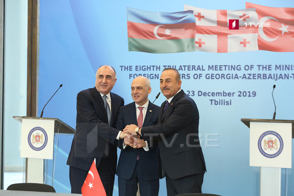 Грузия, Азербайджан и Турция подписали новый план сотрудничества [фото]