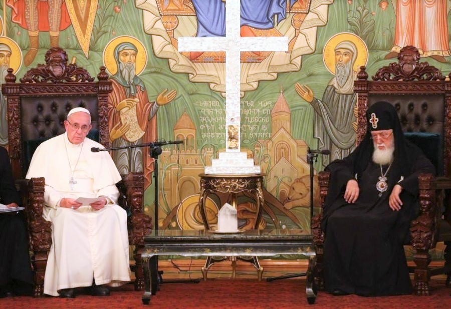 Pope of Rome invites Georgian Patriarch to the Vatican next year