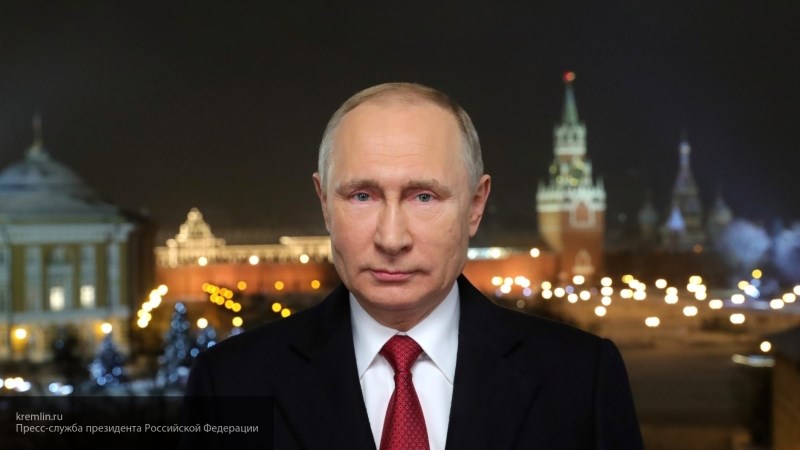 Владимир Путин поздравил лидера сепаратистов оккупированной Южной Осетии Анатолия Бибилова с т.н. днем Республики