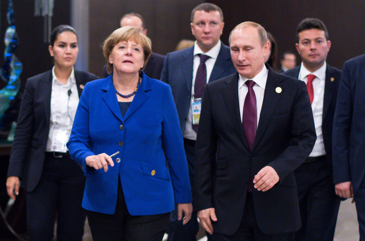 Ангела Меркель встретится с Владимиром Путиным для обсуждения ситуации на Ближнем Востоке