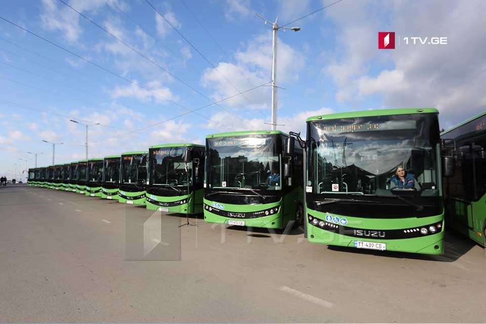 İSUZU markalı səkkiz metrlik avtobuslar dörd yeni istiqamətdə hərəkət edəcəklər