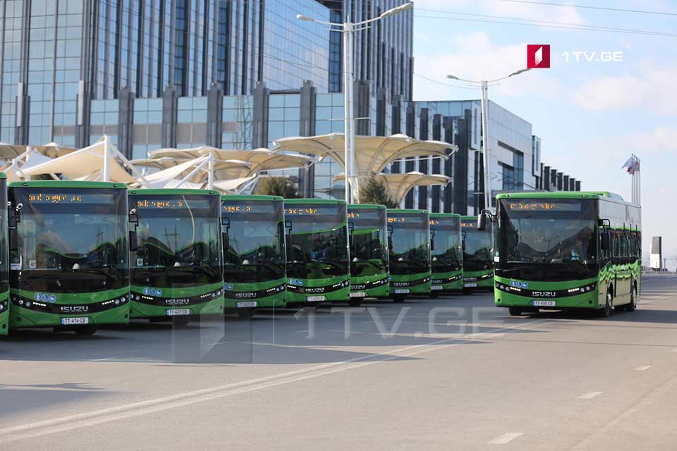 Муниципальный транспорт в Тбилиси будет обслуживать пассажиров в обычном режиме с 1 июля