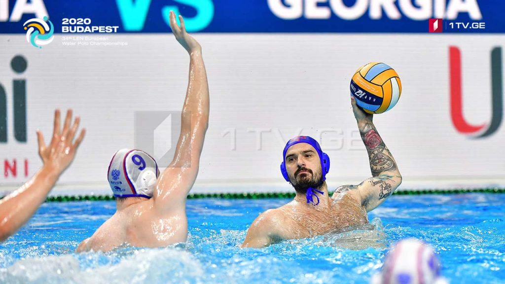 Georgia defeats Turkey in water polo with the score 12:6