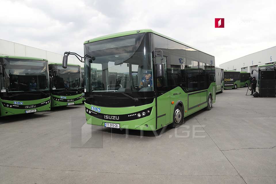 126 BMC-mark municipal buses to serve passengers in Tbilisi