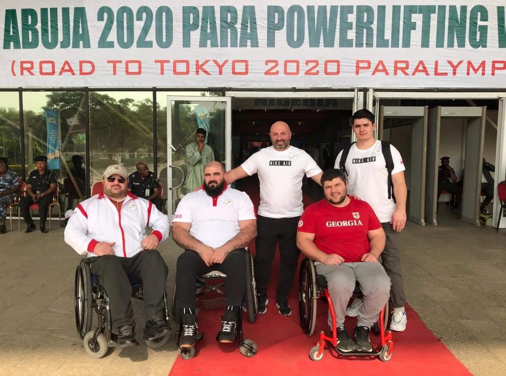 Georgian sportsmen returning with 4 medals from 2020 Para-powerlifting World Cup