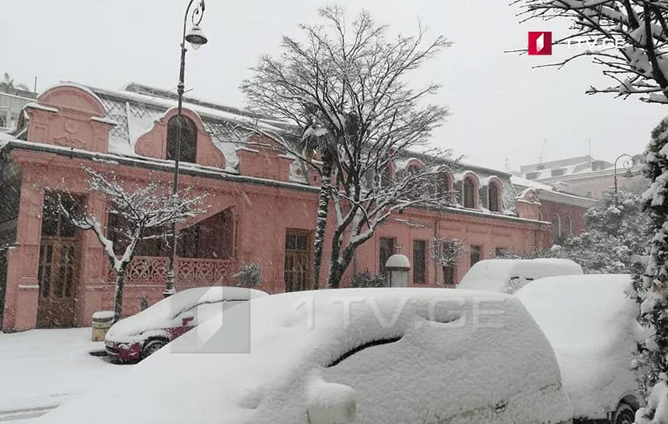 Snow cover in Batumi reached 30 centimeters [Photo]