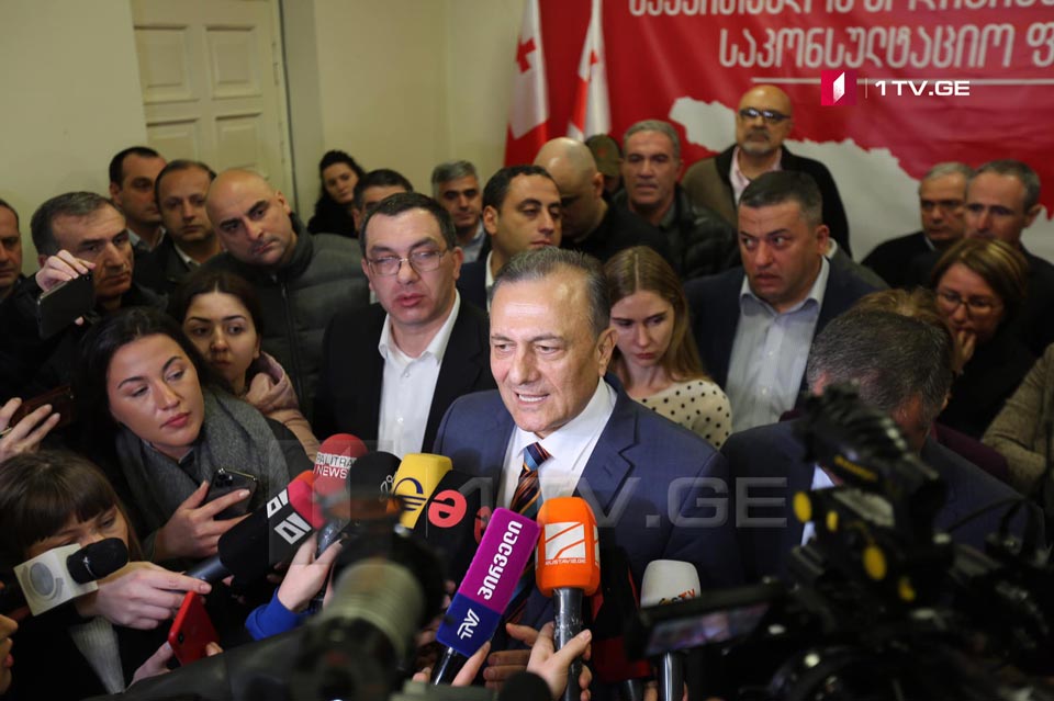 Шалва Нателашвили - Оппозиция прекращает всяческие переговоры