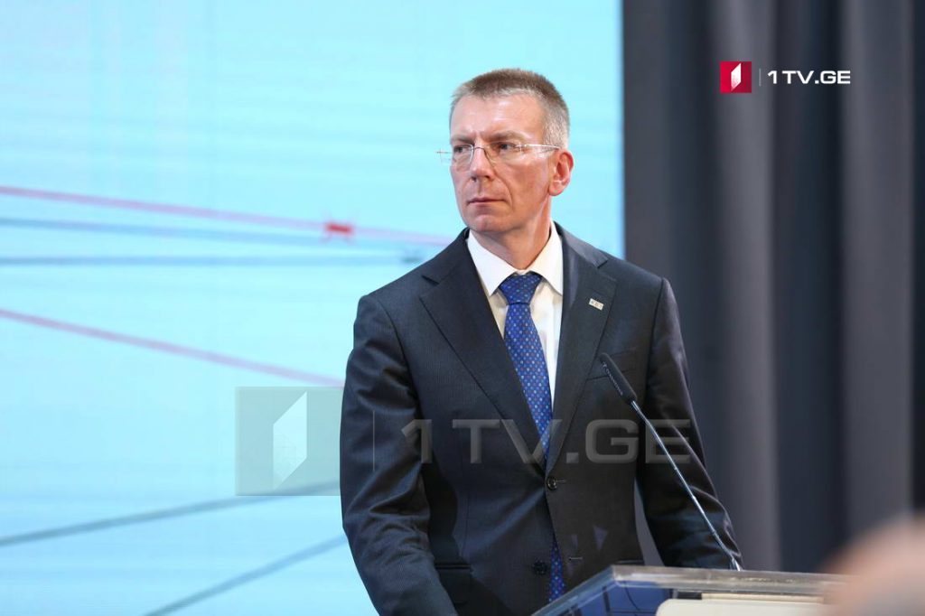 Министр иностранных дел Латвии призывает правительство Грузии и оппозицию к сдержанности