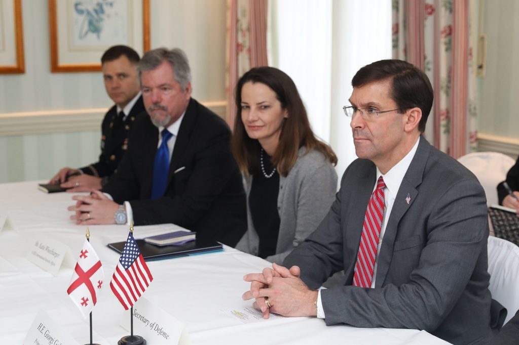 US Secretary of Defense: We are grateful for Georgia’s many contributions to global security