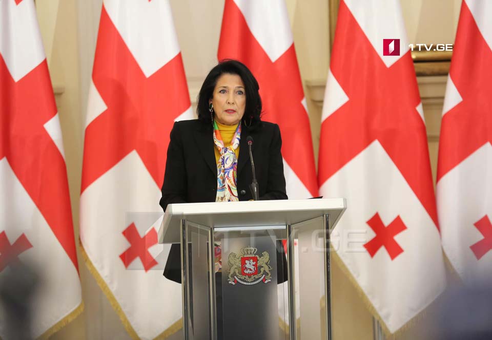 Sxinvalidə gürcü yazılı medikamentlərin qadağan edilməsi ilə bağlı Salome Zurabişvili beynəlxalq təşkilatlara müraciət etdi