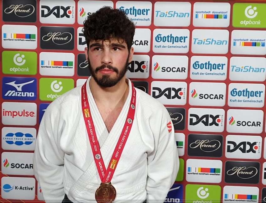 Georgian Judoka Tato Grigalashvili wins Gold at Dusseldorf Grand Slam