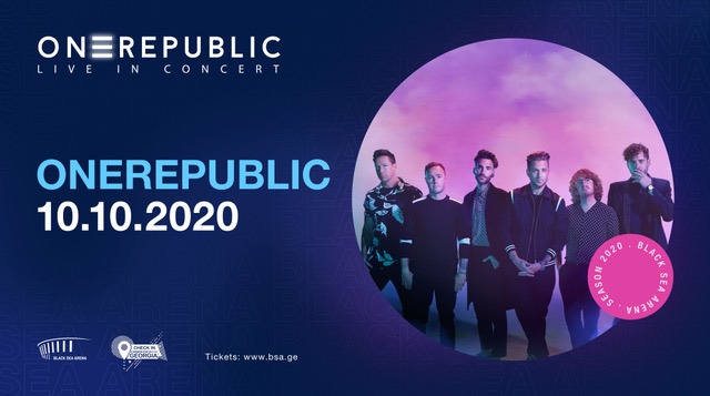 Музыкальный сезон на Black Sea Arena закроет OneRepublic