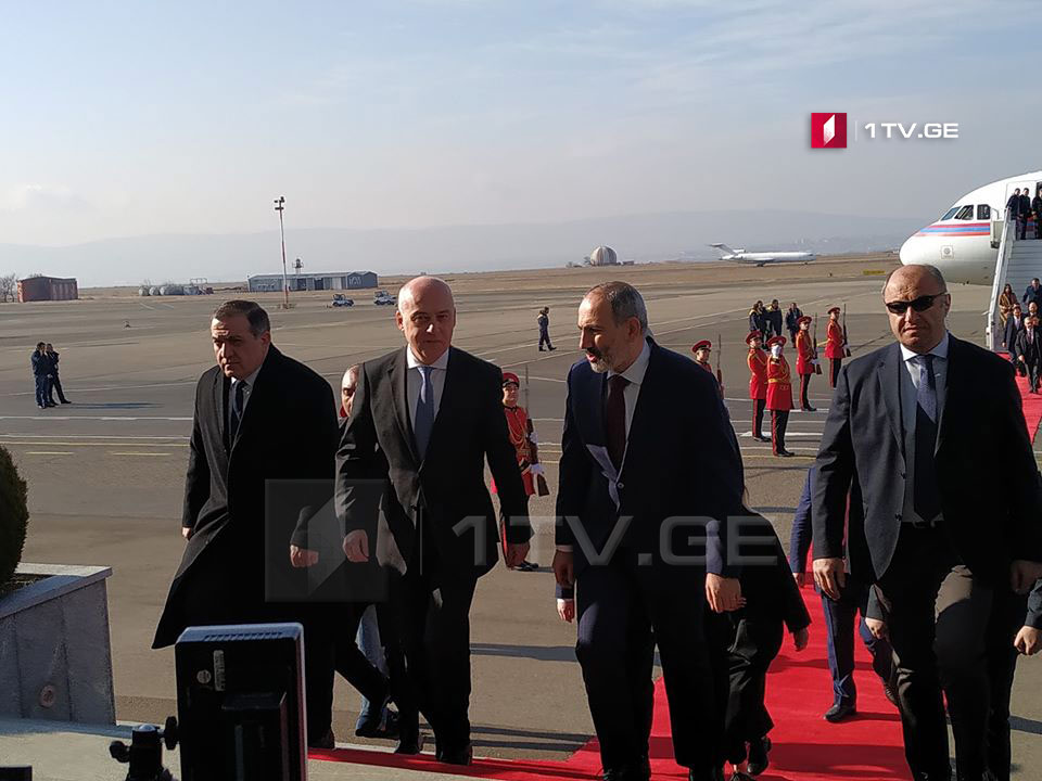 Armenian Prime Minister begins two-day official visit to Georgia