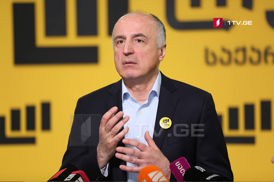 Badri Japaridze will run as Majoritarian MP candidate from “Lelo for Georgia” in Saburtalo