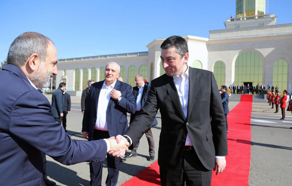 Ավարտվել է Հայաստանի Հանրապետության վարչապետի այցը Վրաստան