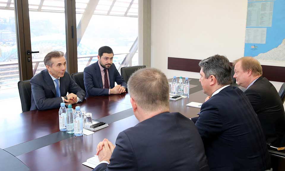 Бидзина Иванишвили встретился с докладчиками Парламентской ассамблеи Совета Европы
