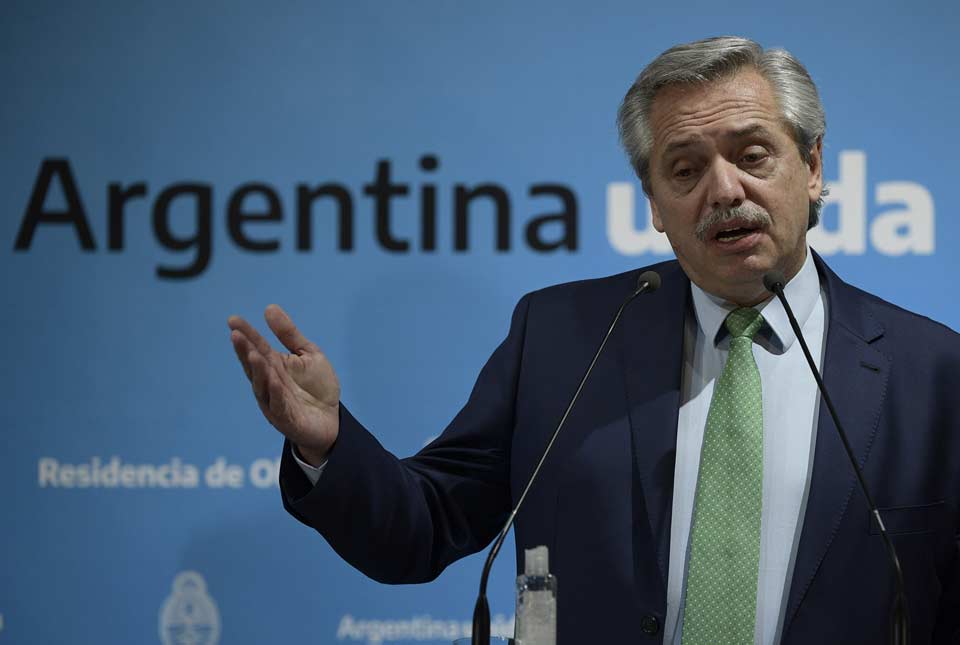 45 million people have been ordered to stay home as Argentina enacts a nationwide lockdown