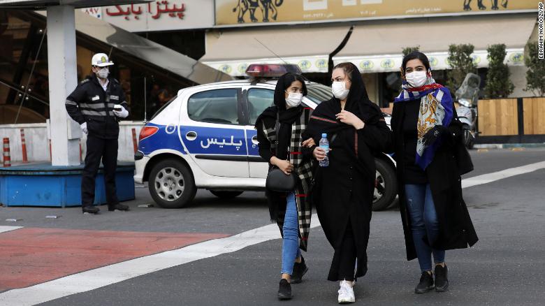 İranda son 24 saat ərzində koronavirusa 2 897 insan yoluxdu