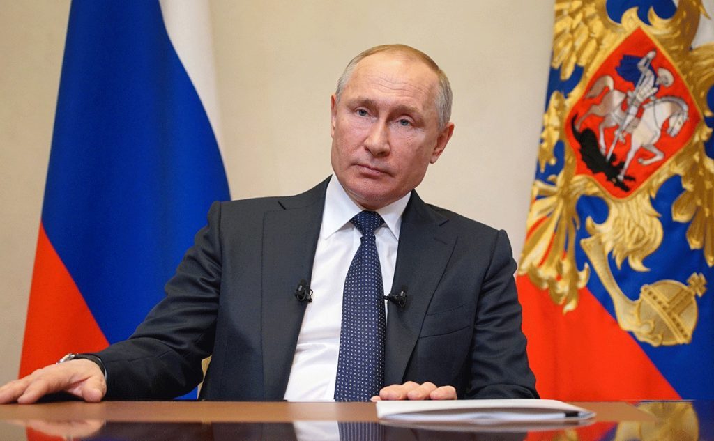 Vladimir Putin addresses nation