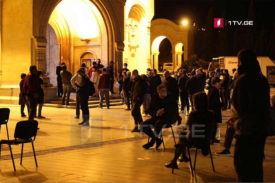 Preparations for Easter Liturgy at Sameba Cathedral (Photo)