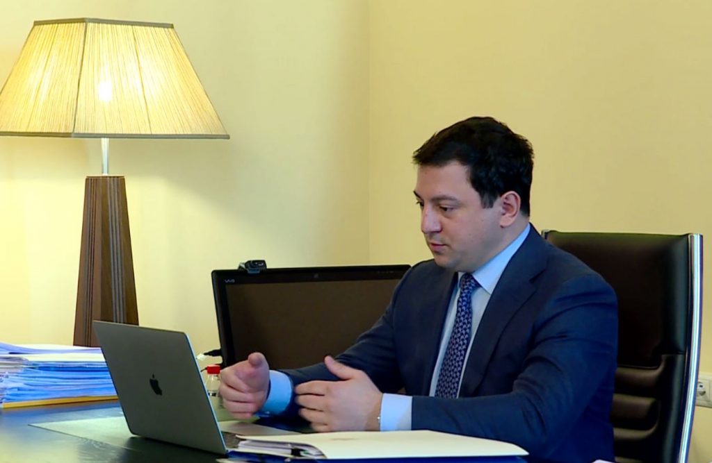 Georgian Parliament holds video conference on election legislation