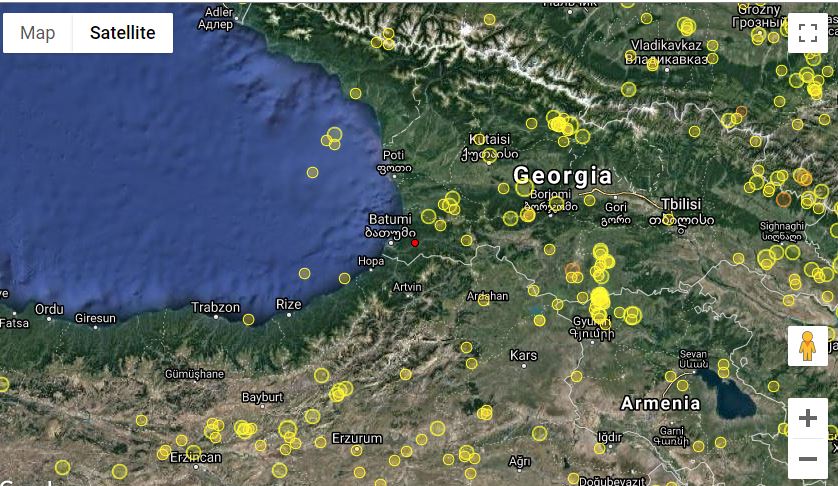 Earthquake jolts Georgia