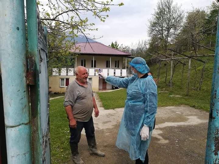 Saqeri munisipalitetində termoskrininq 12 min insana edildi