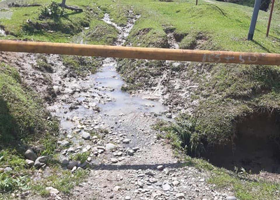 Ущерб от стихии в Сачхерском муниципалитете превышает 1 млн. лари