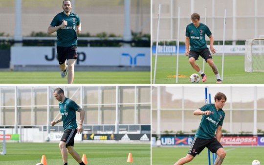 Juventus back to training
