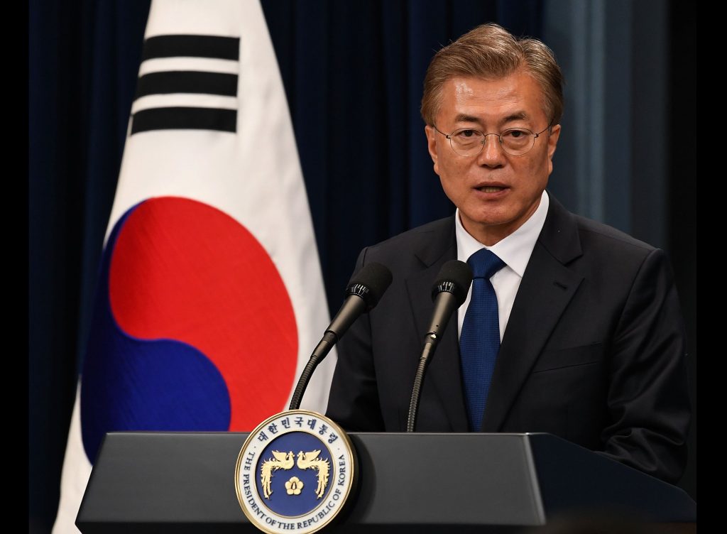 Мун Чжэ Ин - Грузия выполняет важную роль в новой политике Южной Кореи на севере