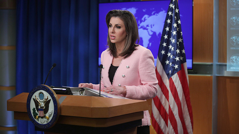 Morgan Ortagus - U.S. condemns ongoing "borderization” by Russian-led security forces