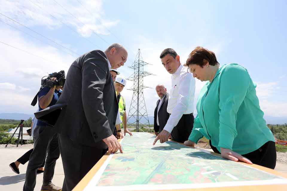 Prime Minister visits construction site of Kutaisi Bypass Road – Traffic will resume at 19-kilometre-long highway from July