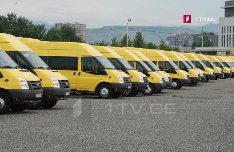 Current fleet of Tbilisi yellow minibuses to be replaced by February