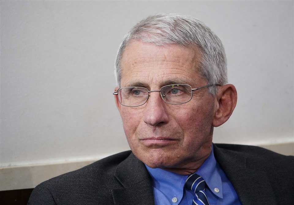 Dr Anthony Fauci: Travellers will likely be banned from entering the US for months, or until a vaccine is developed