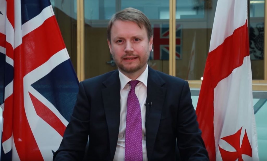 British Ambassador to Georgia expresses support to domestic tourism with a poem