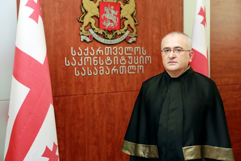 Merab Turava elected as Chairman of the Constitutional Court