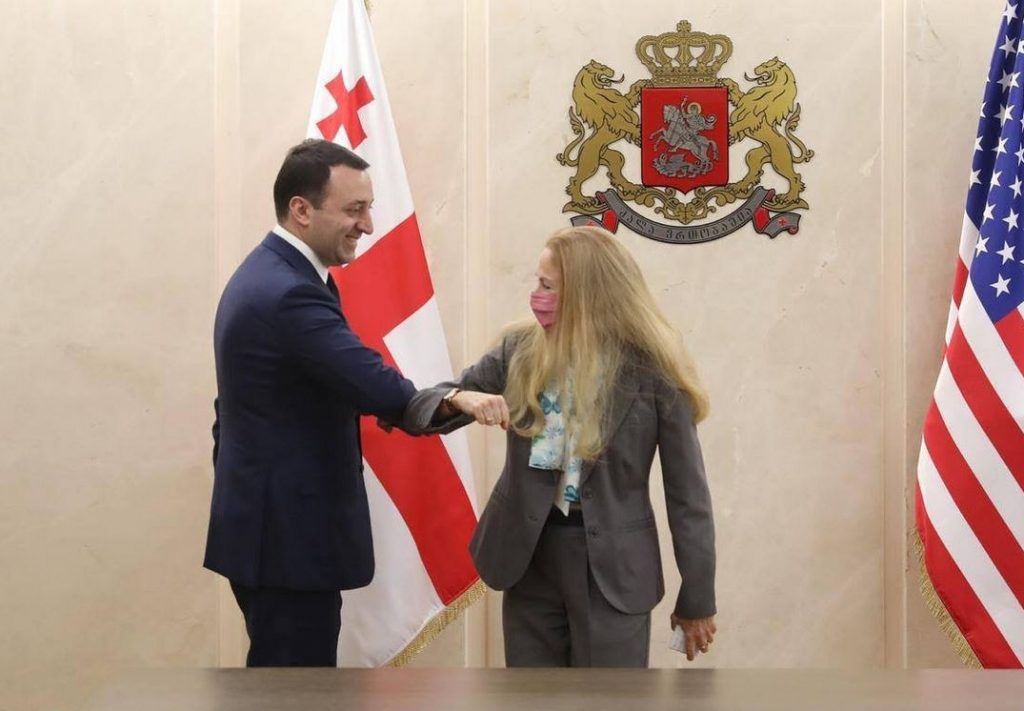 Irakli Gharibashvili met with Kelly Degnan