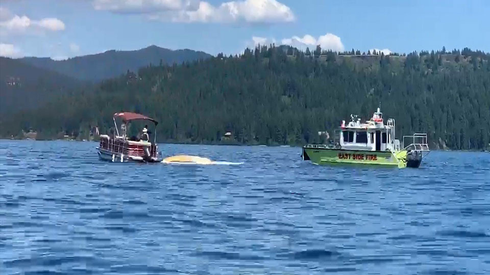 8 people believed dead after planes collide over Idaho lake