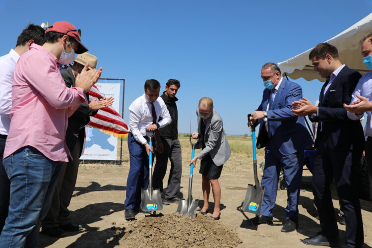 Construction of Kombucha production facility starts in village of Karapila, located along the occupation line