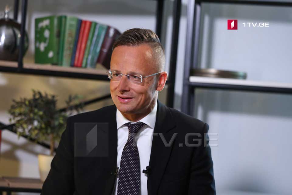 GPB interview with Hungarian FM Péter Szijjártó