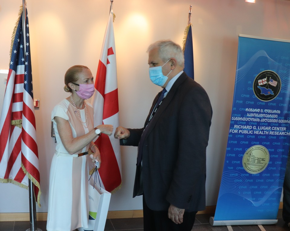 US Ambassador to Georgia visits Lugar Center (Photo)