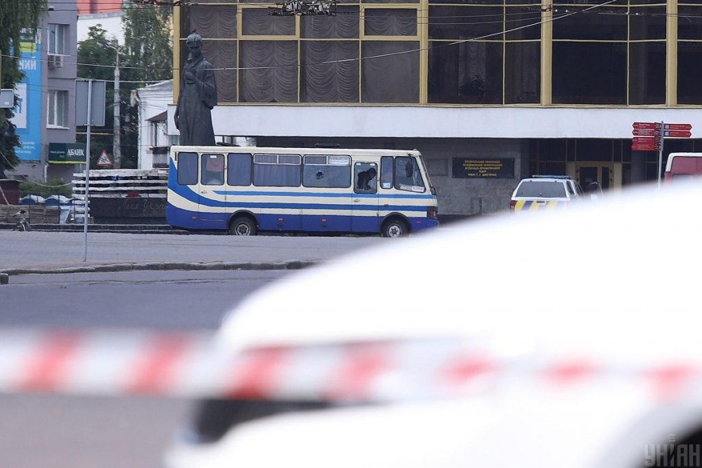 ՈՒկրաինայում, Լուցկ քաղաքում ոստիկանությունը ձերբակալել է ավտոբուսի առևանգիչին