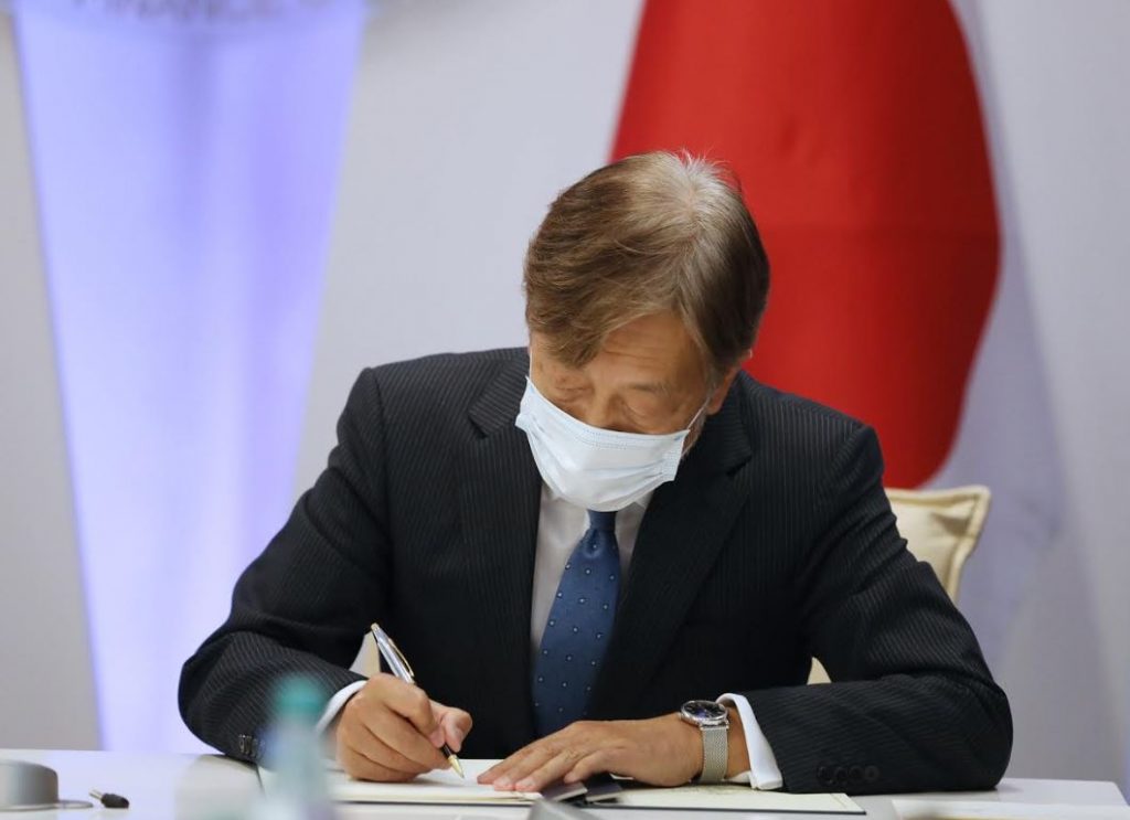 Посол Японии в Грузии - Сегодня мы видим впечатляющую и замечательную историю успеха того, как Грузия борется с пандемией