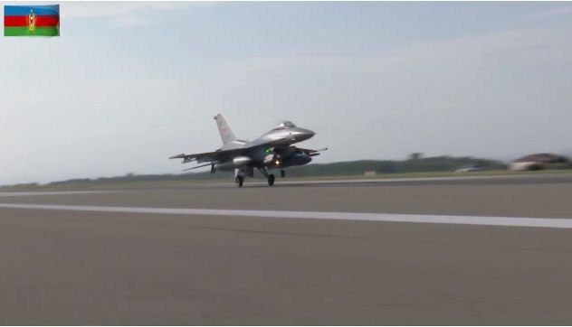 Самолеты F-16 ВВС Турции подключились к военным учениям в Азербайджане