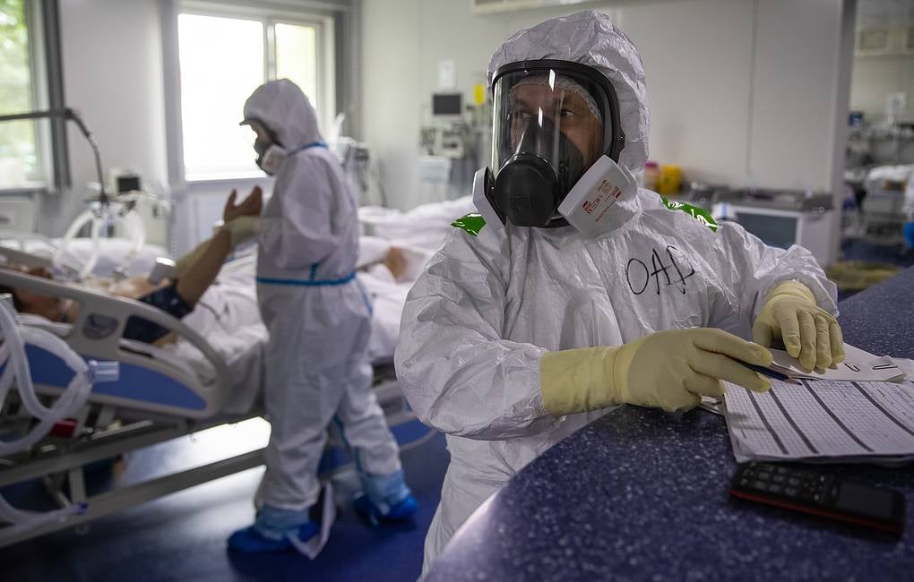 Rusiyada son 24 saat ərzində, koronavirusun 5 462 halı qeydə alındı, 95 nəfər həlak oldu