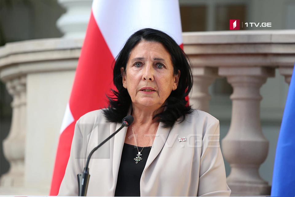 Salome Zurabişvili BMT-də Gürcüstana dəstək bəyanatlara görə partnyor ölkələrə minnətdarlığını bildirir
