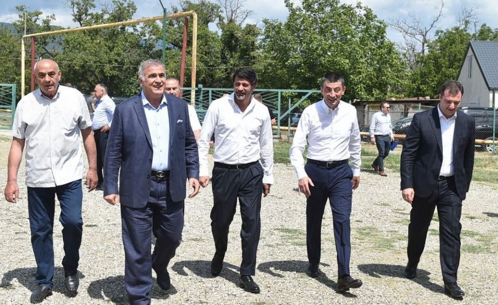 Georgian Dream Leaders visit dried fruit enterprise 'Geo Organic'