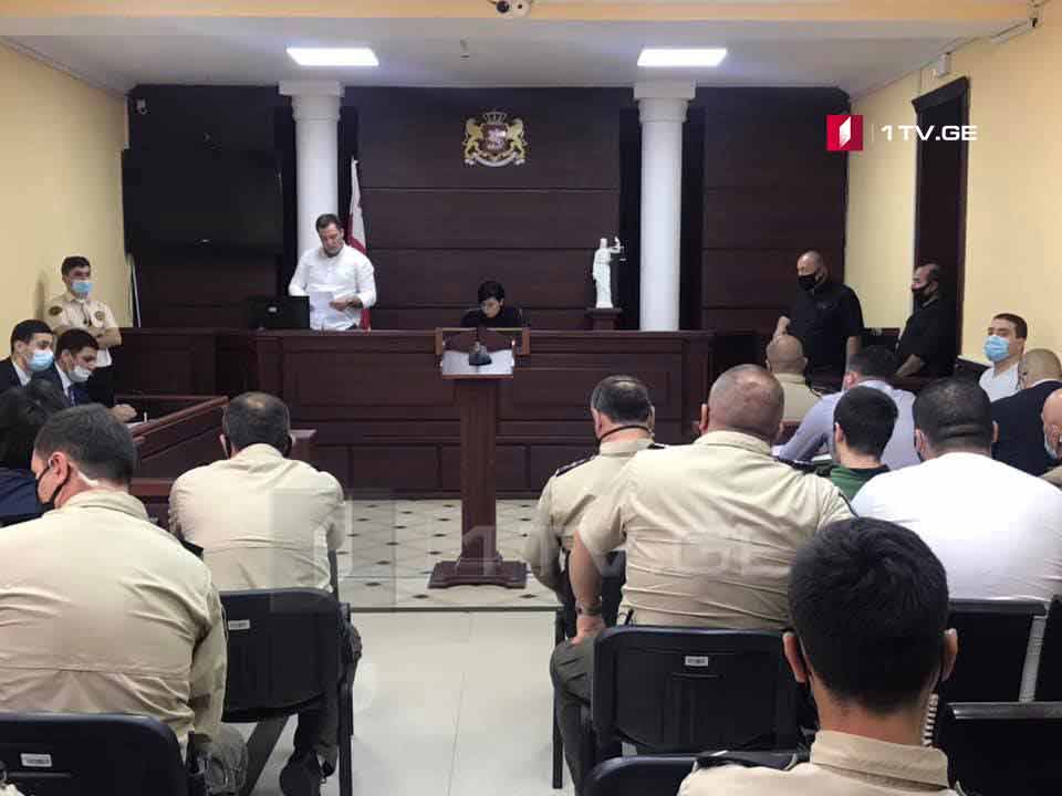 Մցխեթայի շրջանային դատարանում ընթանում է Գիորգի Շաքարաշվիլիի գործով մեղադրյալ 11 անձի դատական նիստը