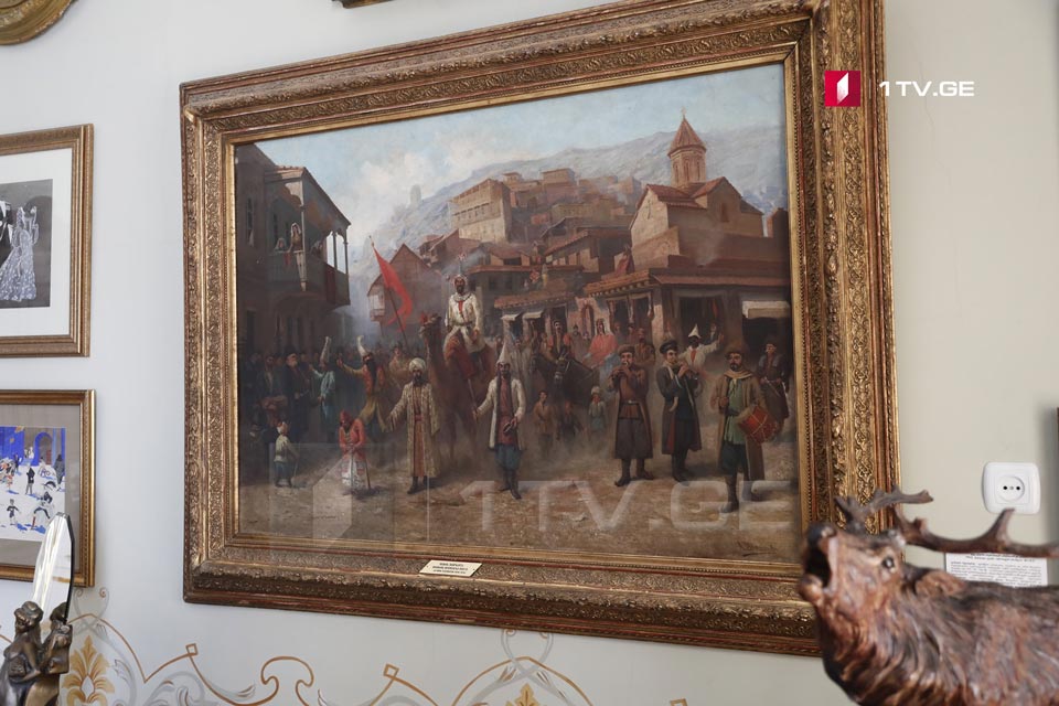 Work of Armenian painter living in Georgia put on platform of Google Cultural Institute