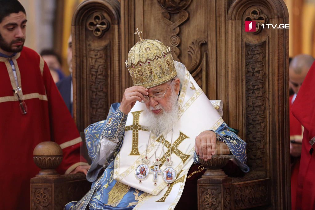 Patriarch: Future is peaceful, kind. Mother of God will not allow Georgian man to fall